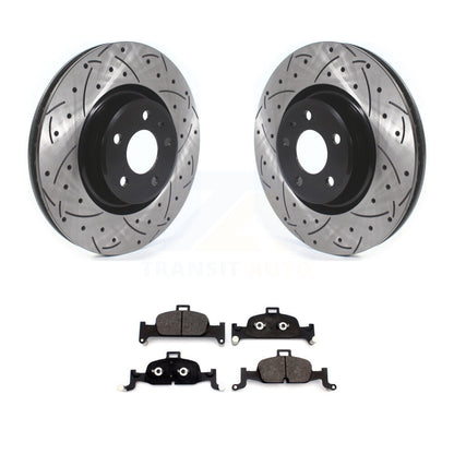 Kit de plaquettes en céramique pour Rotor de frein, fente de perçage avant, pour Audi A4 Quattro Q5 A5 Sportbac