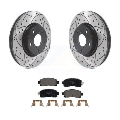 Kit de plaquettes en céramique pour Rotor de frein à disque fendu, revêtement avant, pour Subaru Imprez