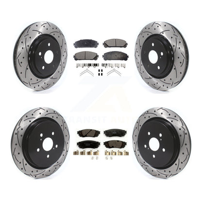 Kit de plaquettes en céramique pour Rotors de frein avant et arrière, pour Lexus RX350 RX450h RX350