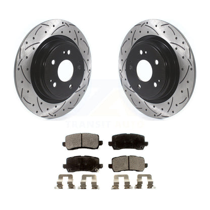 Kit de plaquettes en céramique pour rotors de frein à disque, fente de perçage arrière, pour Acura MD 2017 – 2020