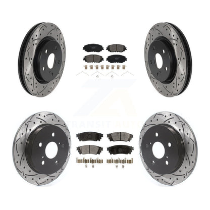 Kit de plaquettes en céramique pour Rotors de frein avant et arrière, pour Toyota RAV4 Camry Coroll