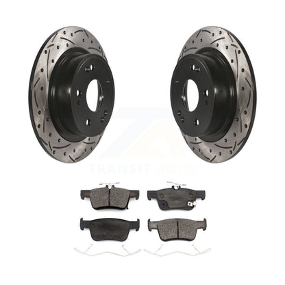 Kit de plaquettes en céramique pour Rotor de frein à disque, fente de perçage pour manteau arrière, pour Honda Accor 2018 – 2022