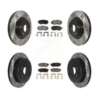 Kit de plaquettes en céramique pour Rotors de frein avant et arrière, pour Subaru BRZ Toyota 86 GR8