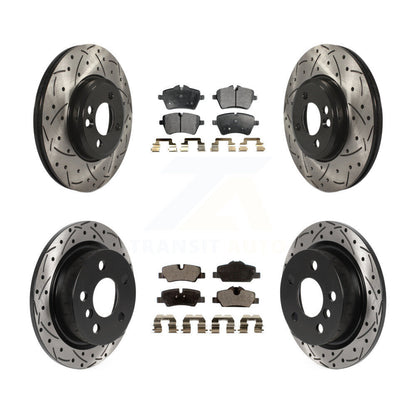 Kit de plaquettes en céramique pour Rotor de frein, fente de perçage avant et arrière, pour Mini Cooper 2015 l/1.5
