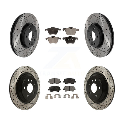 Kit de plaquettes en céramique pour Rotor de frein à disque fendu, revêtement avant et arrière, pour Volvo V7