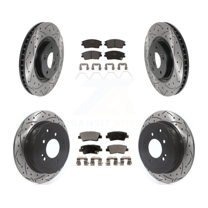 Kit de plaquettes en céramique pour Rotors de frein avant et arrière, pour Kia Sportage Turbocharge