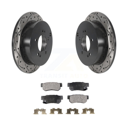 Kit de plaquettes en céramique pour Rotor de frein à fente arrière, pour Hyundai Tucson Kia Sportage F