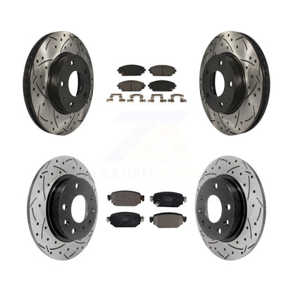 Kit de plaquettes en céramique pour Rotor de frein à fente avant et arrière, pour Mazda CX-3 FW 2019 – 2022