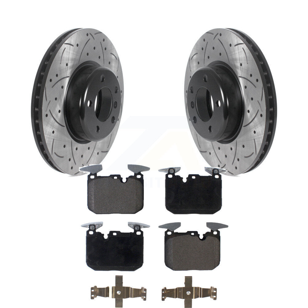 Kit de plaquettes en céramique pour Rotors de frein à fente avant, pour BMW 328i xDrive 330i 320i 435
