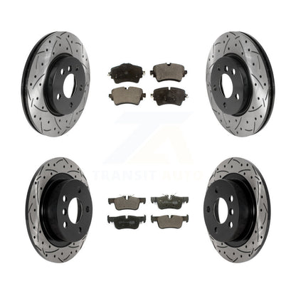 Kit de plaquettes en céramique pour Rotor de frein à disque, fente avant et arrière, pour Mini Cooper Clubma