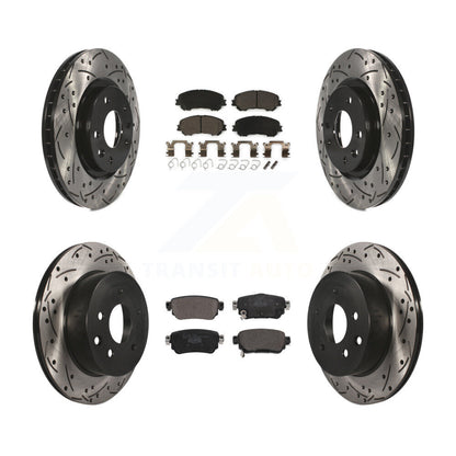 Kit de plaquettes en céramique pour rotors de frein avant et arrière, pour Nissan Rogue Sport 2019