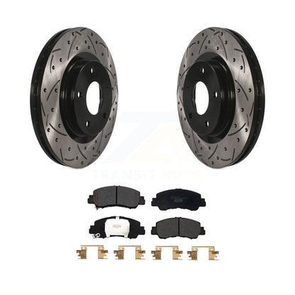 Kit de plaquettes en céramique pour Rotor de frein à disque, fente avant percée, pour Mitsubishi Eclipse Cros