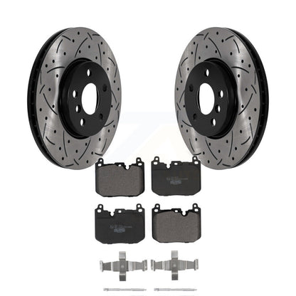 Kit de plaquettes en céramique pour Rotor de frein, fente de perçage avant, pour Mini Cooper Clubman 2017 – 2020