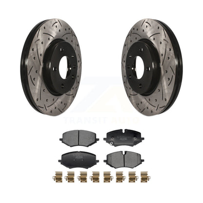 Kit de plaquettes en céramique pour Rotors de frein à fente avant, pour Chevrolet Trailblazer Buick G