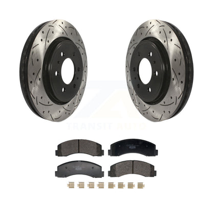Kit de plaquettes en céramique pour Rotor de frein à fente avant, pour Ford F-150 Expedition Lincol
