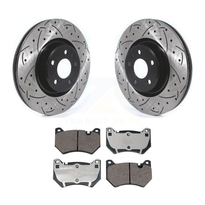 Kit de plaquettes en céramique pour Rotor de frein à disque, fente percée, revêtement avant, pour Audi Q5 Sportbac