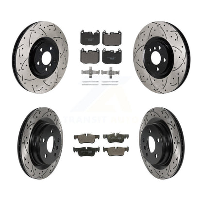 Kit de rotor de frein à disque avant et arrière et plaquettes en céramique (6 pièces) pour Mini Cooper Countryma