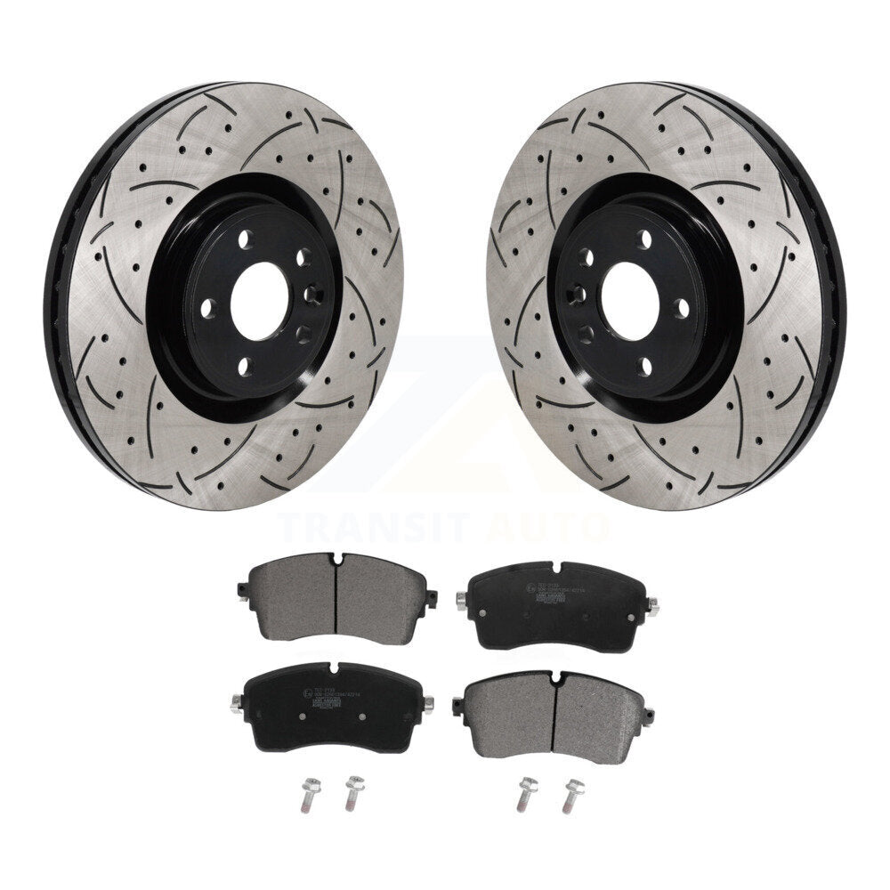 Kit de plaquettes en céramique pour Rotors de frein à fente avant, pour Land Rover Range Evoque Jagua