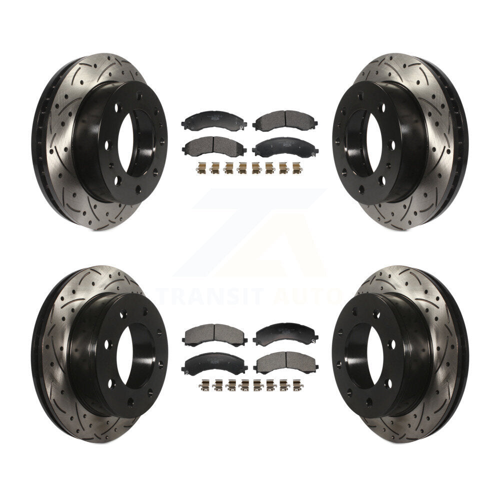 Kit de plaquettes en céramique pour Rotors de frein avant et arrière, pour GMC Savana 2500 Chevrole
