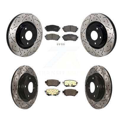 Kit de plaquettes en céramique pour rotors de frein avant et arrière, pour Mazda 6 Turbocharge 2021