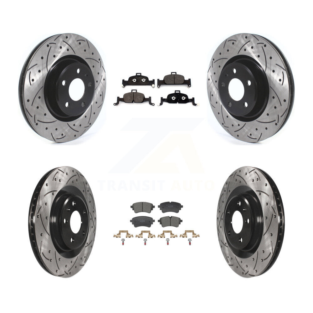 Kit de plaquettes en céramique pour Rotors de frein avant et arrière, pour Audi A5 Sportback Quattr