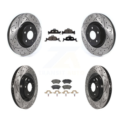 Kit de plaquettes en céramique pour Rotors de frein avant et arrière, pour Audi A5 Sportback Quattr