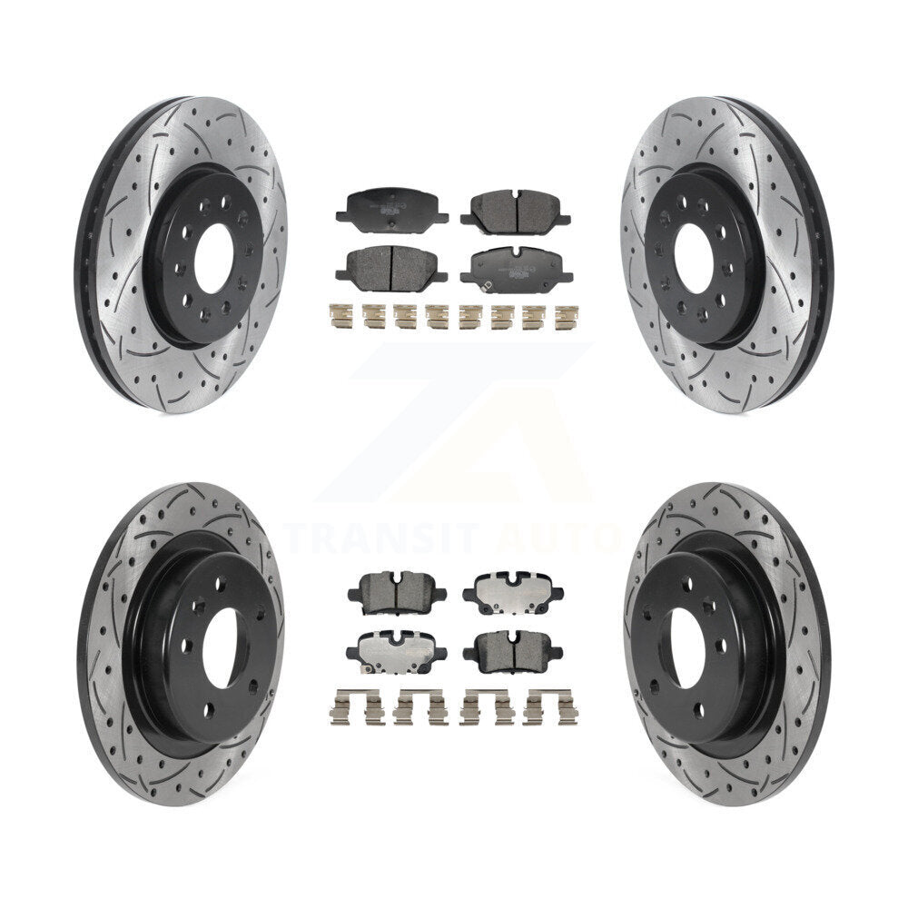 Kit de plaquettes en céramique pour Rotor de frein, fente de perçage avant et arrière, pour Chevrolet Equinox GM 2021
