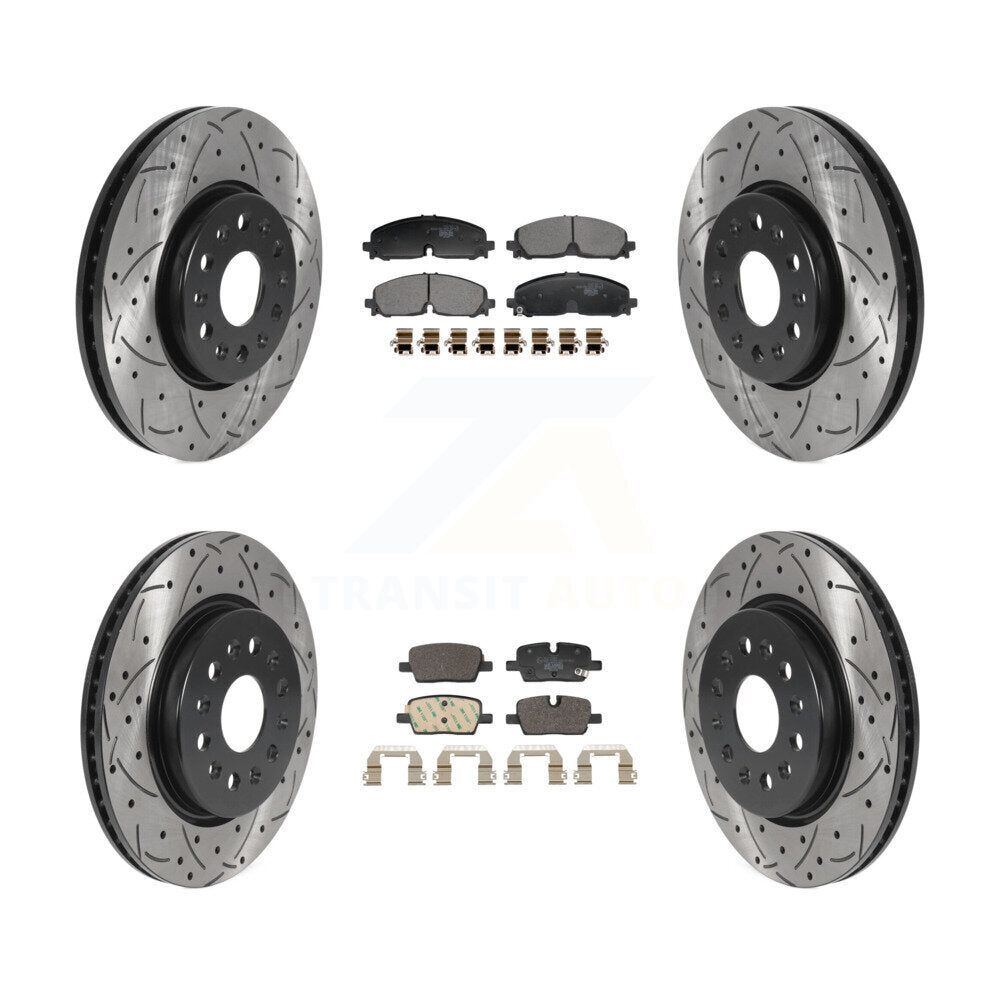 Kit de plaquettes en céramique pour Rotors de frein avant et arrière, pour Chevrolet Traverse Blaze