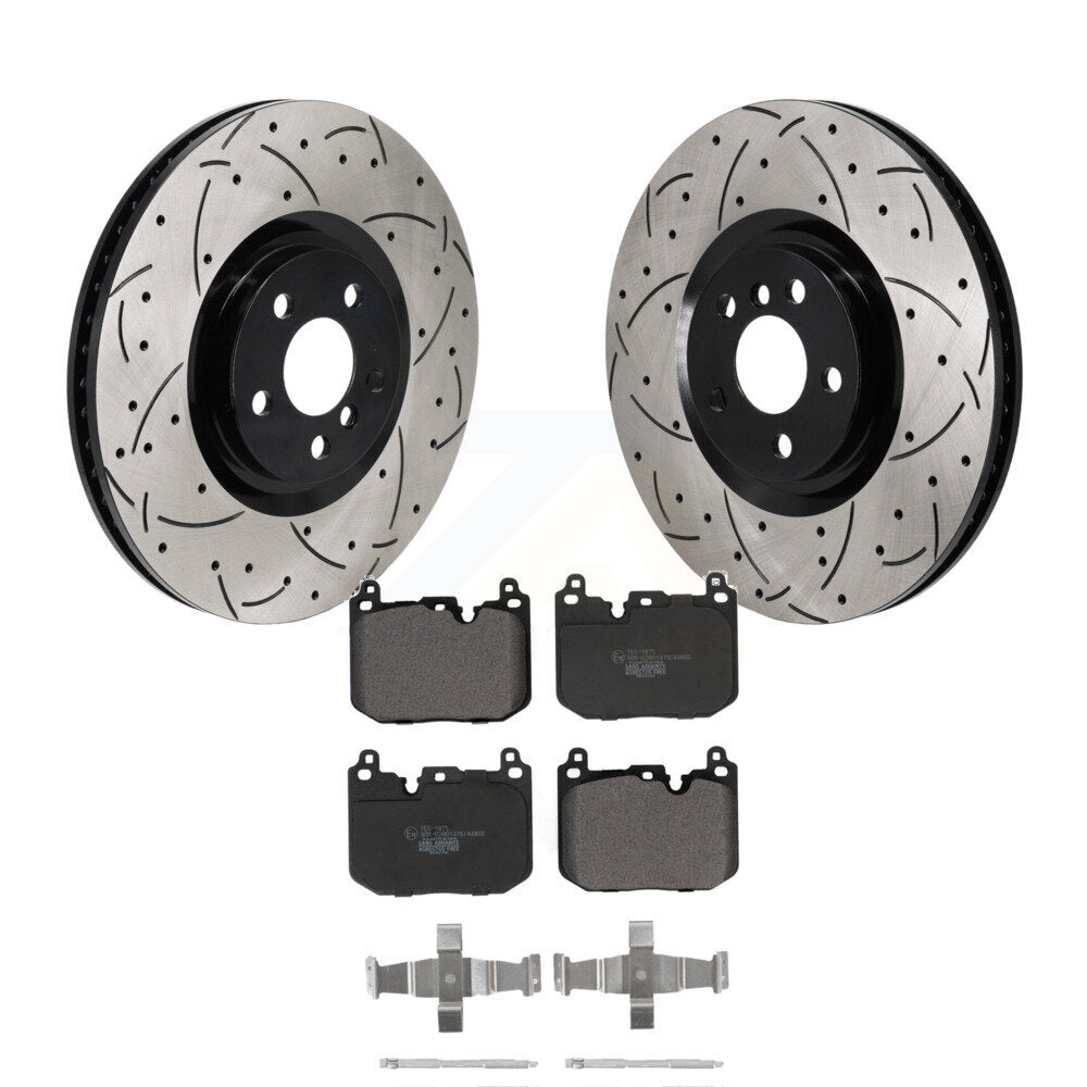 Kit de plaquettes en céramique pour Rotor de frein à fente avant percée, pour Mini Cooper Countryman BMW X