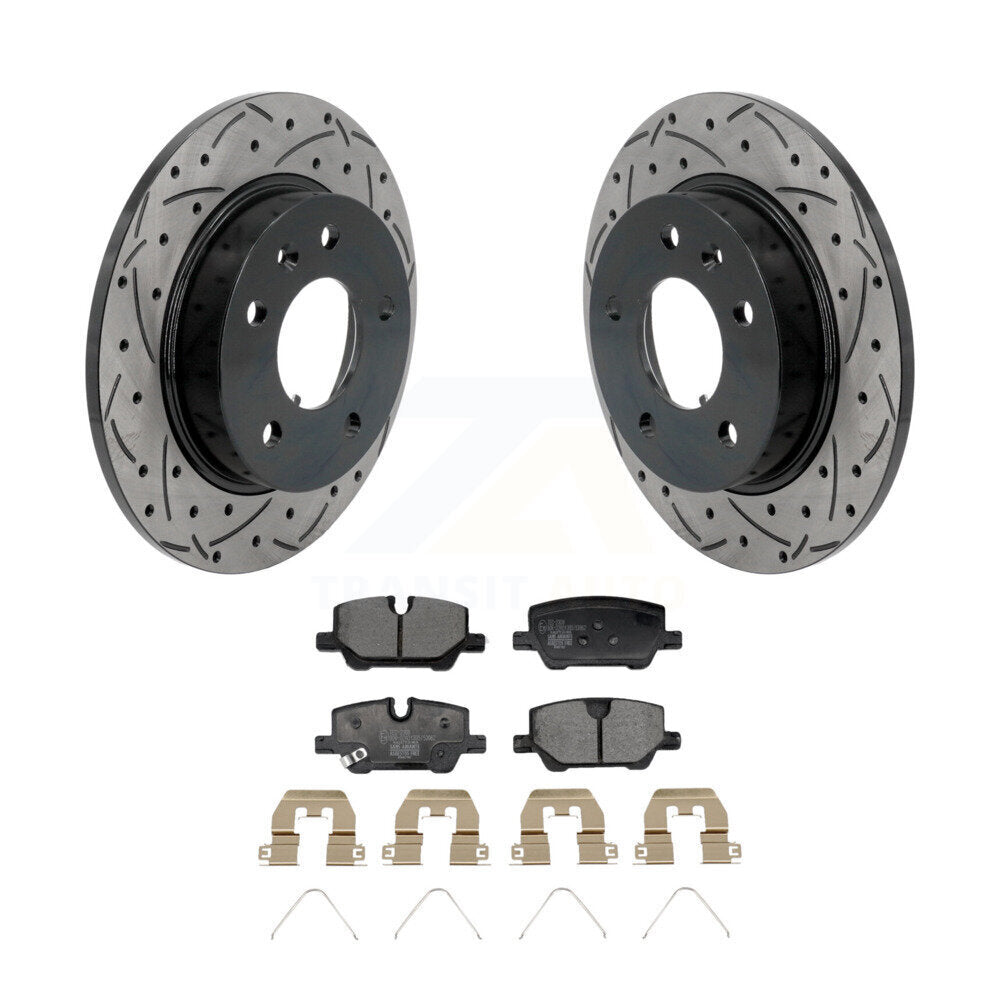 Kit de plaquettes en céramique pour Rotor de frein à fente arrière, pour Chevrolet Trailblazer Buick G