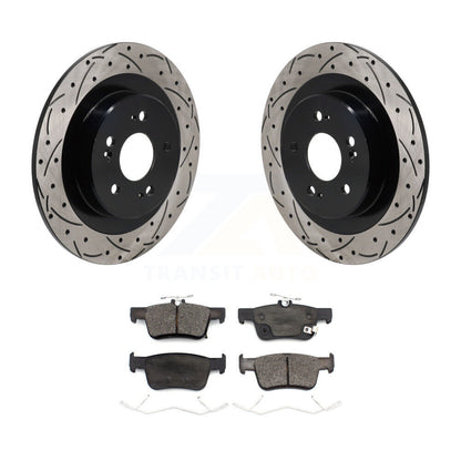 Kit de plaquettes en céramique pour rotors de frein à disque, fente de perçage arrière, pour Acura TL 2021 – 2023
