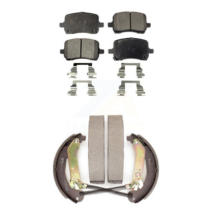 Kit de plaquettes de frein et chaussures de tambour semi-métalliques avant et arrière, pour Chevrolet Malibu