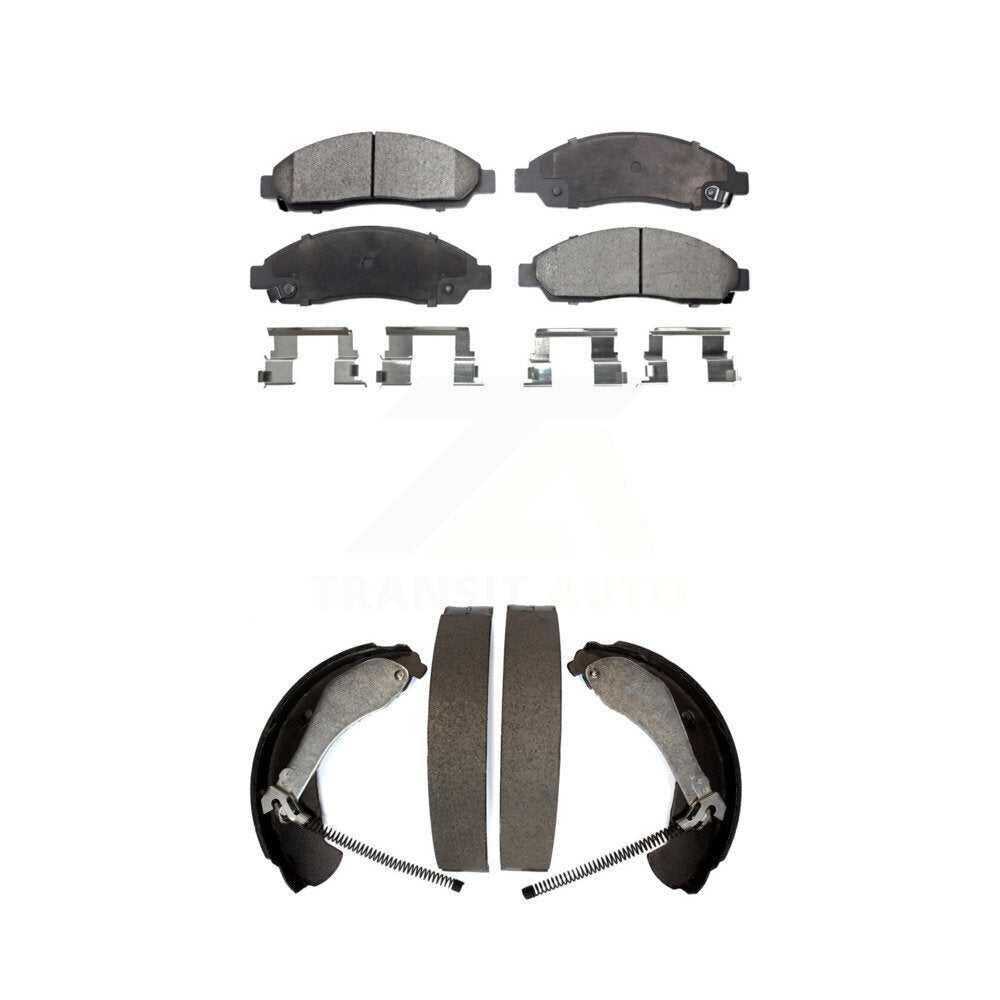 Kit de plaquettes de frein semi-métalliques avant et arrière, pour Chevrolet Colorado GM