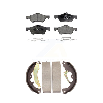 Kit de plaquettes de frein semi-métalliques avant et arrière, pour Ford Escape Mazda Tribut