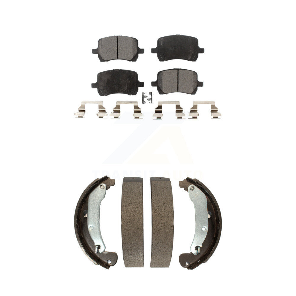 Kit de plaquettes de frein semi-métalliques avant et arrière, pour Chevrolet Pontiac G5 HH