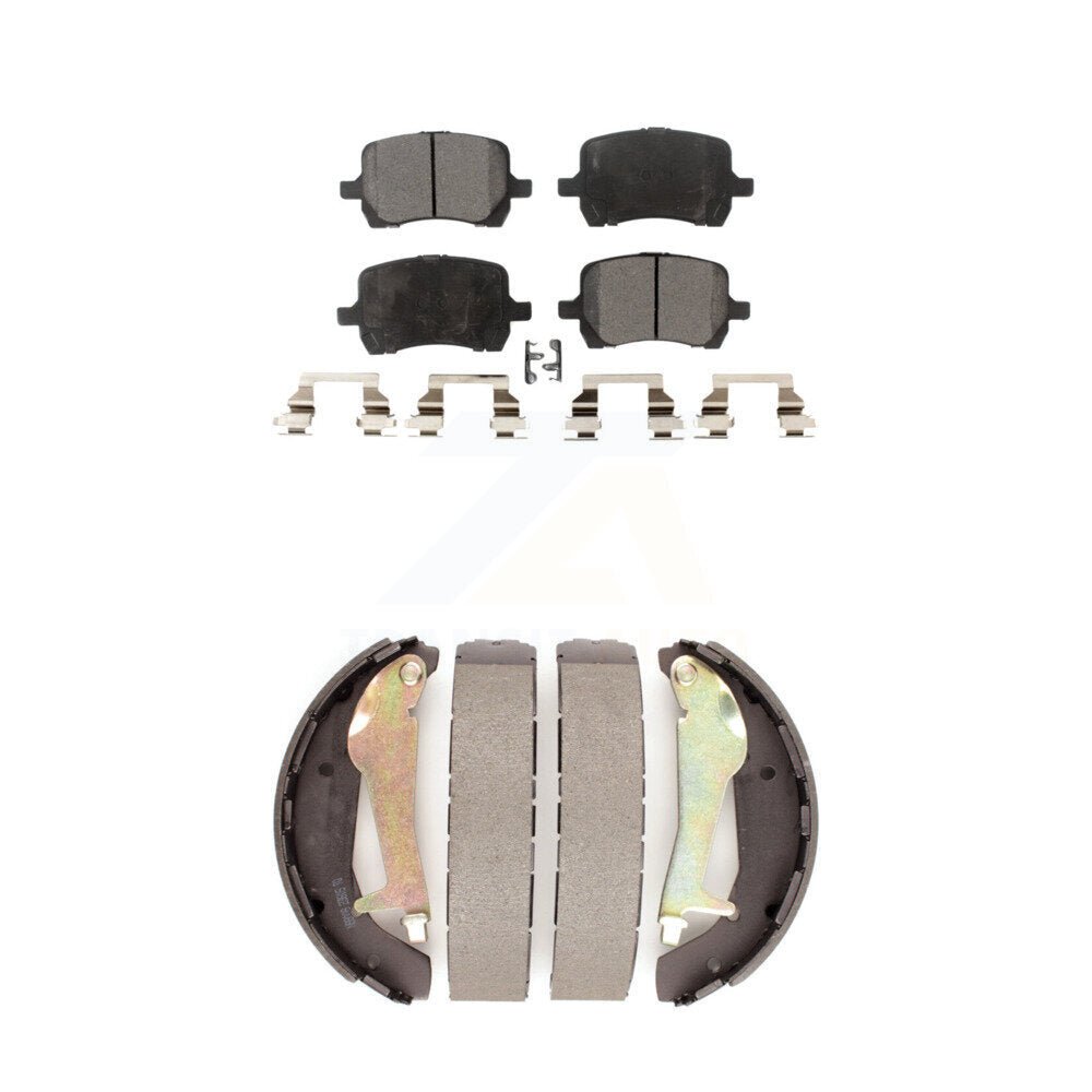 Kit de plaquettes de frein semi-métalliques avant et arrière, pour Pontiac G5 Chevrolet HH
