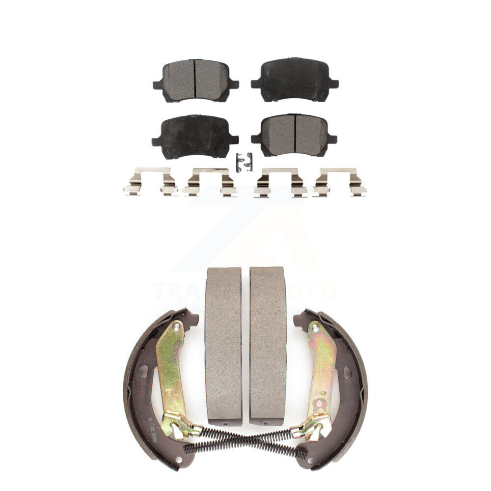 Kit de plaquettes de frein semi-métalliques avant et arrière, pour Chevrolet Malibu Pontia