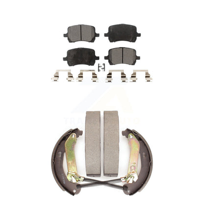 Kit de plaquettes de frein semi-métalliques avant et arrière, pour Chevrolet Malibu Pontia