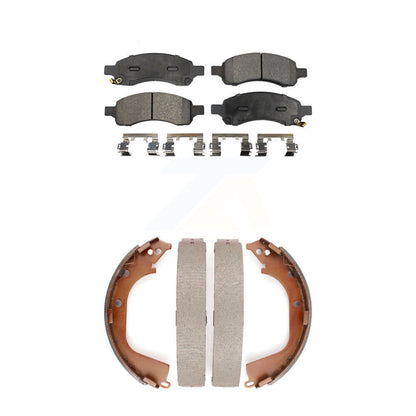 Kit de plaquettes de frein semi-métalliques avant et arrière, pour Chevrolet Colorado GM
