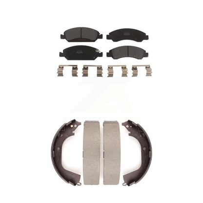 Kit de plaquettes de frein semi-métalliques avant et arrière, pour GMC Sierra 1500 Chevrole