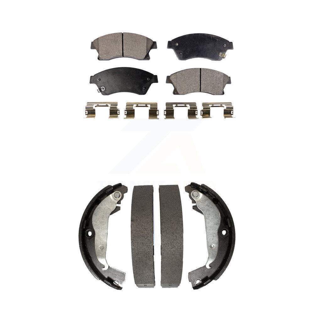 Kit de plaquettes de frein et chaussures de tambour semi-métalliques avant et arrière, pour Chevrolet Cruze Limite