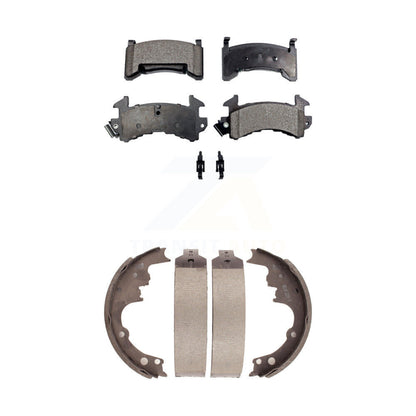 Kit de plaquettes de frein semi-métalliques avant et arrière, pour Chevrolet S10 GMC Camar