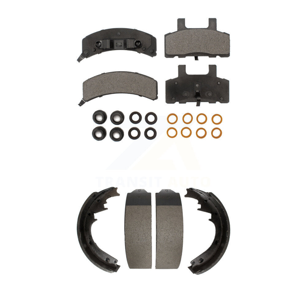 Kit de plaquettes de frein semi-métalliques avant et arrière, pour Chevrolet GMC K1500 C150