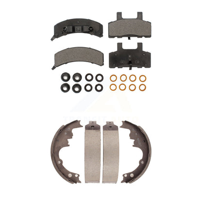 Kit de plaquettes de frein semi-métalliques avant et arrière, pour Chevrolet Astro GMC Safar
