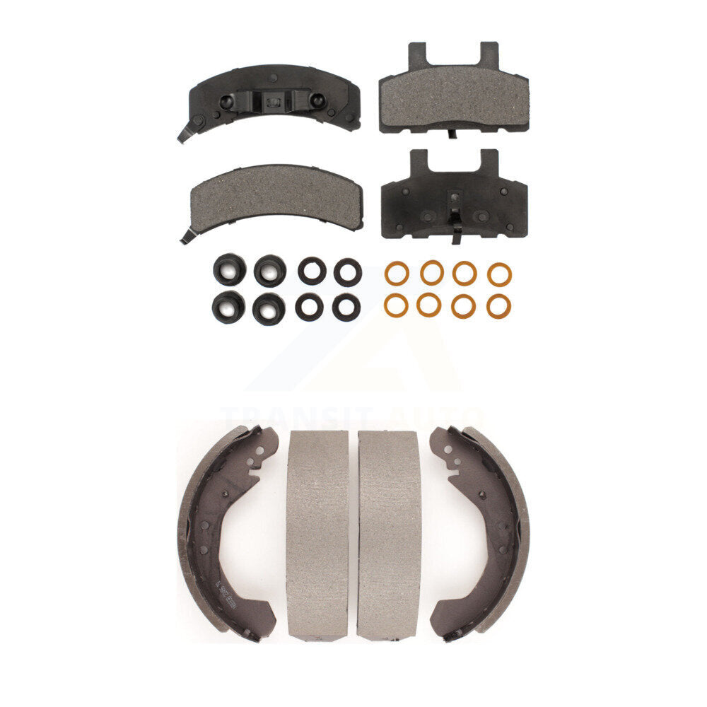 Kit de plaquettes de frein semi-métalliques avant et arrière, pour Chevrolet K1500 GMC C150