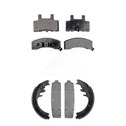 Kit de plaquettes de frein semi-métalliques avant et arrière, pour Dodge Ram 2500 Chevrole