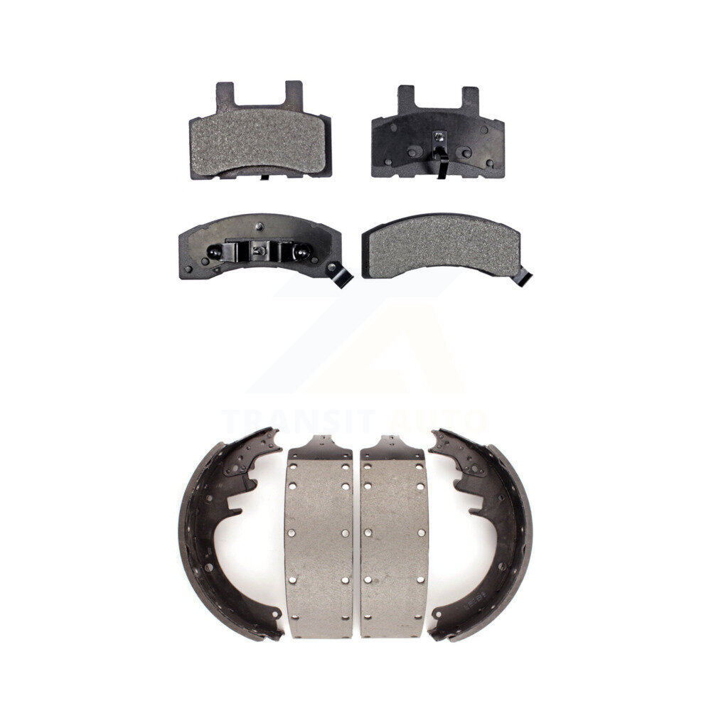 Kit de plaquettes de frein semi-métalliques avant et arrière, pour Chevrolet GMC K3500 Dodg