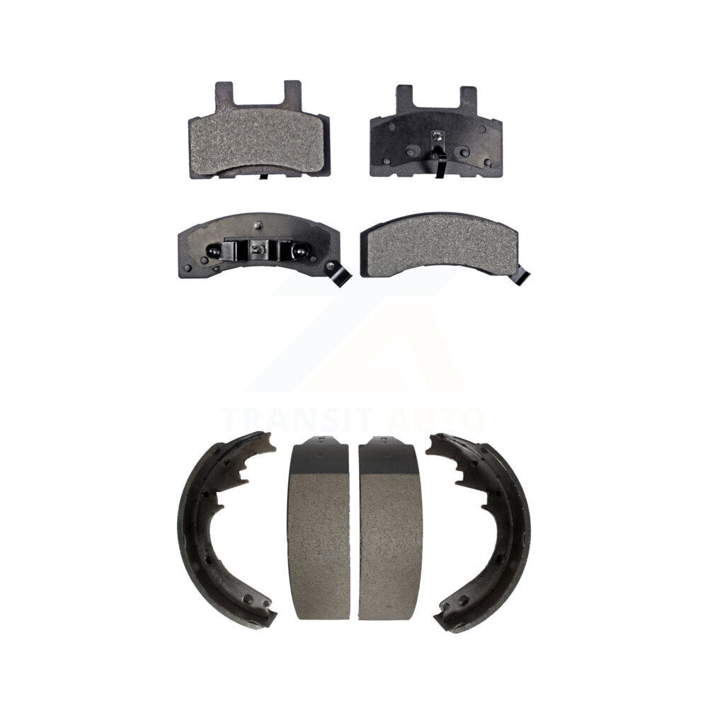 Kit de plaquettes de frein semi-métalliques avant et arrière, pour Chevrolet Tahoe GMC K150