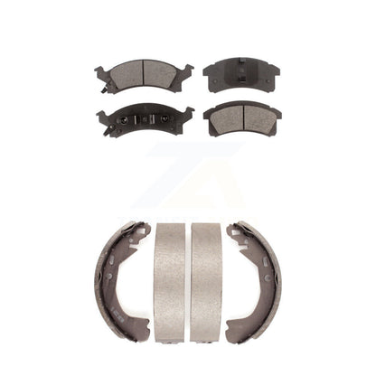 Kit de plaquettes de frein semi-métalliques avant et arrière, pour Chevrolet Cavalier Berett