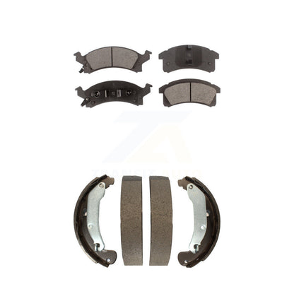 Kit de plaquettes de frein semi-métalliques avant et arrière, pour Pontiac Sunfire Chevrole